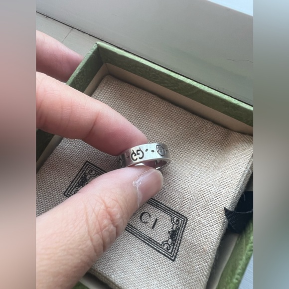 GUCCIGHOST RING IN SILVER - Picture 2 of 14